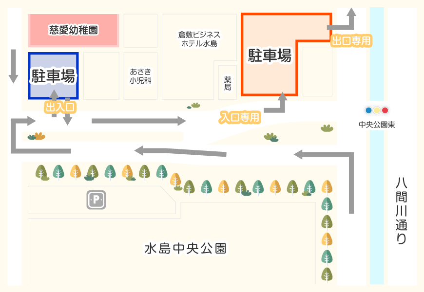 駐車場のご案内