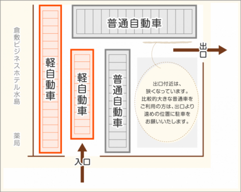 慈愛幼稚園・水嶋寺共用 駐車場 慈愛幼稚園・水嶋寺共用 駐車場